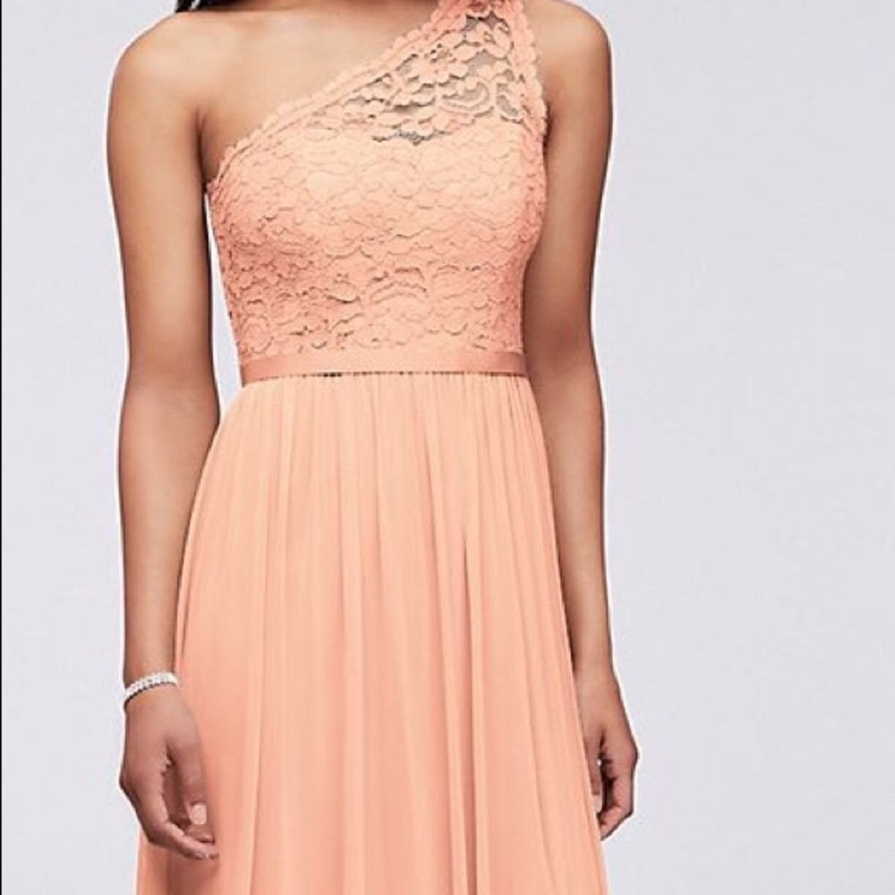 David’s bridal bridesmaid dress